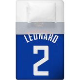 Sleep Squad Los Angeles Clippers Kawhi Leonard 60x 80Raschel Throw Blanket